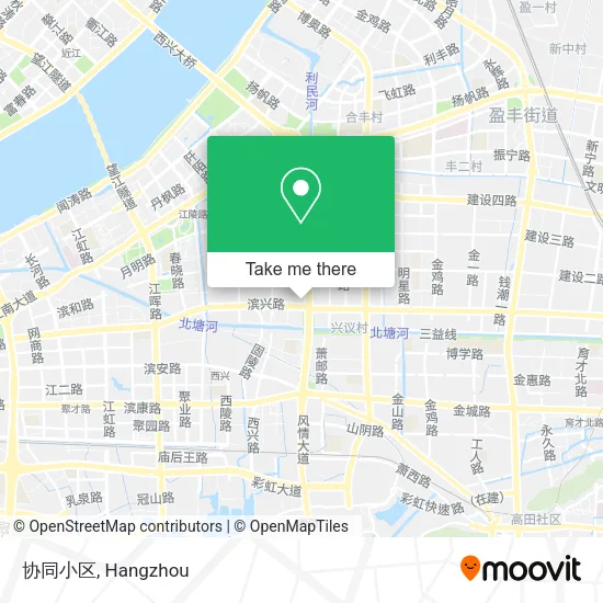 协同小区 map