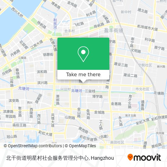 北干街道明星村社会服务管理分中心 map