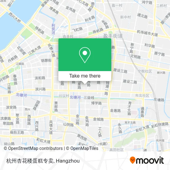 杭州杏花楼蛋糕专卖 map