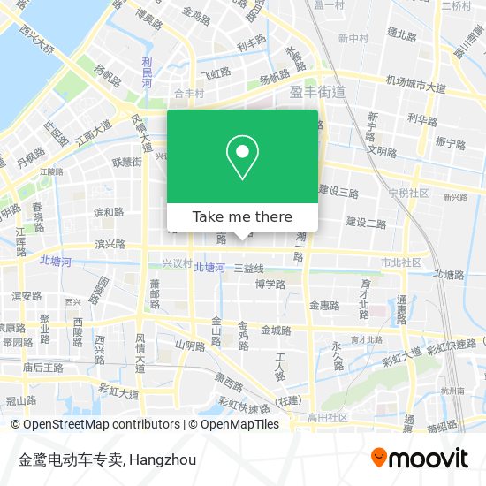 金鹭电动车专卖 map