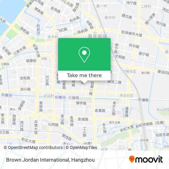 Brown Jordan International map