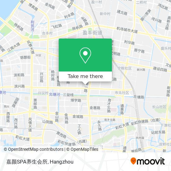 嘉颜SPA养生会所 map