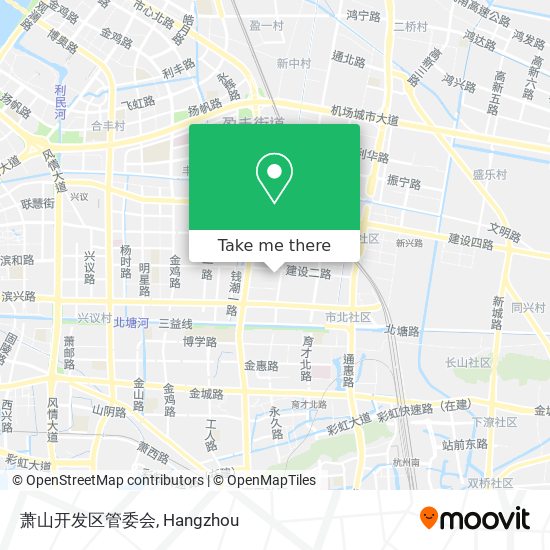 萧山开发区管委会 map