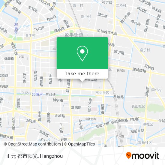 正元·都市阳光 map