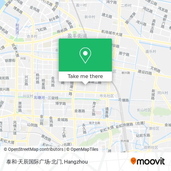 泰和·天辰国际广场-北门 map
