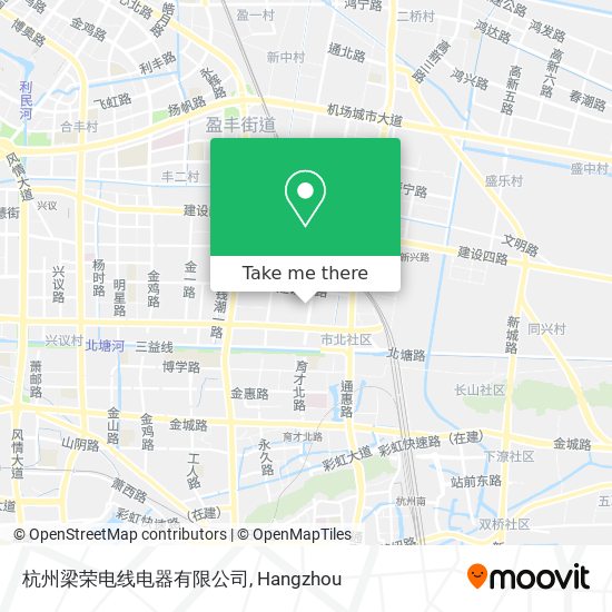 杭州梁荣电线电器有限公司 map