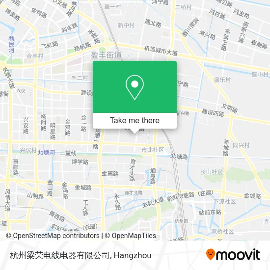 杭州梁荣电线电器有限公司 map