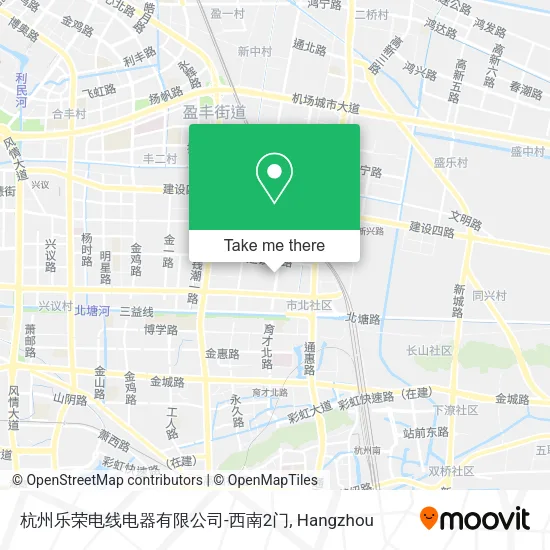 杭州乐荣电线电器有限公司-西南2门 map