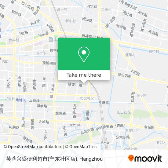 芙蓉兴盛便利超市(宁东社区店) map