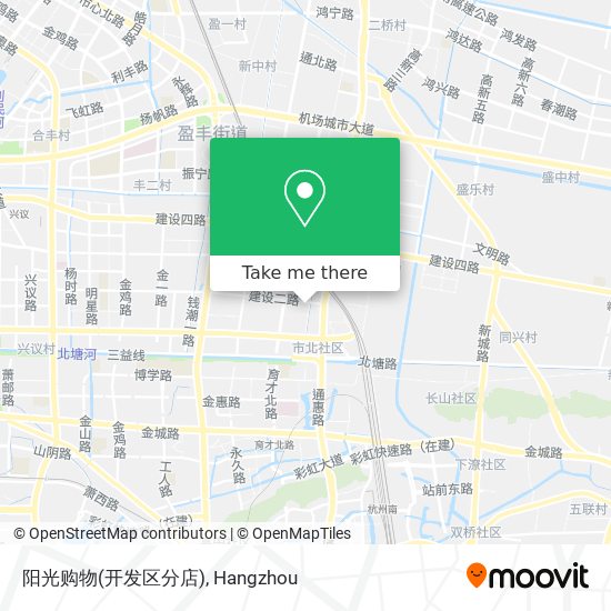 阳光购物(开发区分店) map