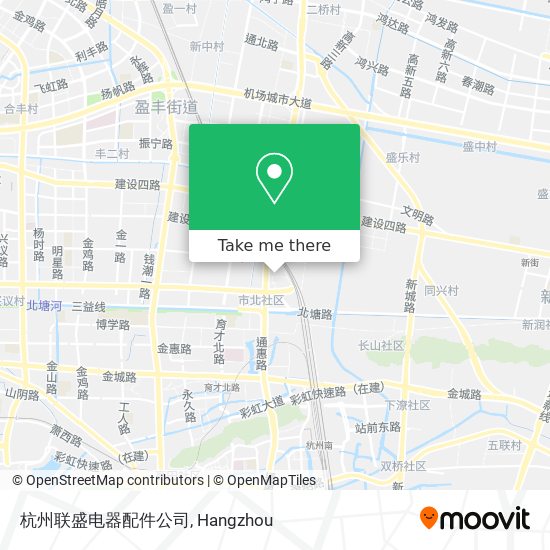 杭州联盛电器配件公司 map