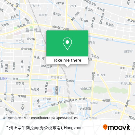 兰州正宗牛肉拉面(办公楼东南) map