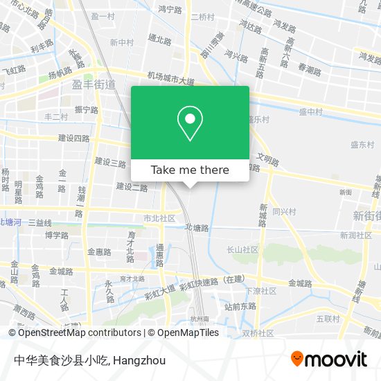 中华美食沙县小吃 map