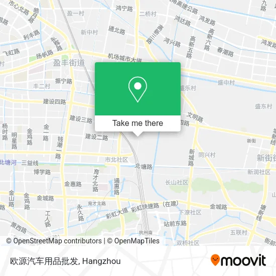 欧源汽车用品批发 map