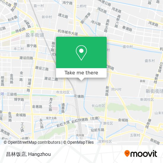 昌林饭店 map