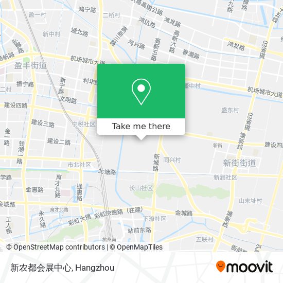 新农都会展中心 map