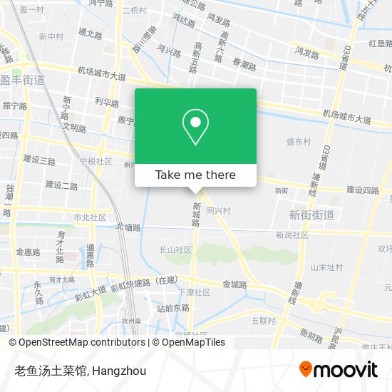 老鱼汤土菜馆 map