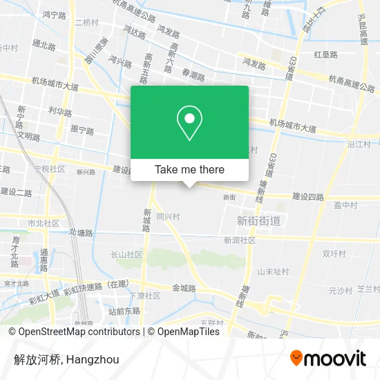 解放河桥 map