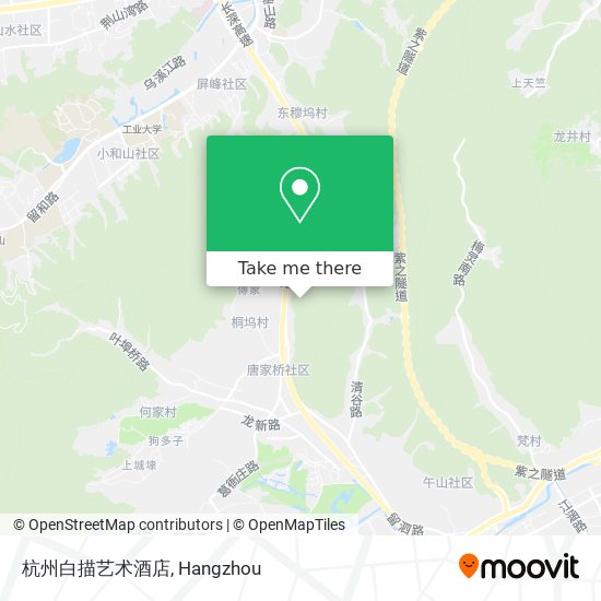 杭州白描艺术酒店 map