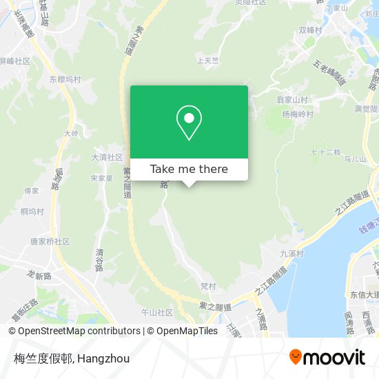 梅竺度假邨 map
