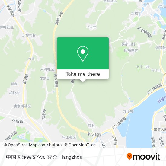 中国国际茶文化研究会 map