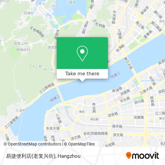 易捷便利店(老复兴街) map