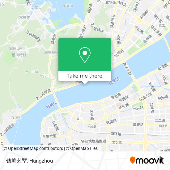 钱塘艺墅 map