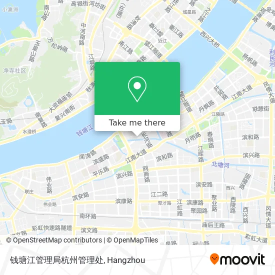 钱塘江管理局杭州管理处 map