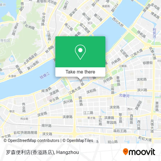罗森便利店(香溢路店) map