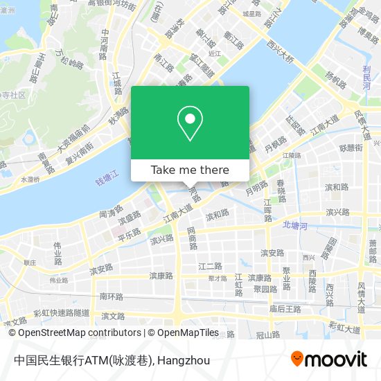 中国民生银行ATM(咏渡巷) map