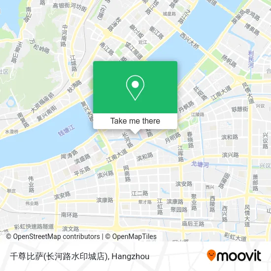千尊比萨(长河路水印城店) map