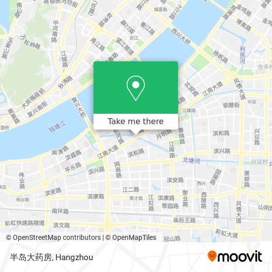 半岛大药房 map