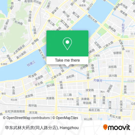 华东武林大药房(同人路分店) map