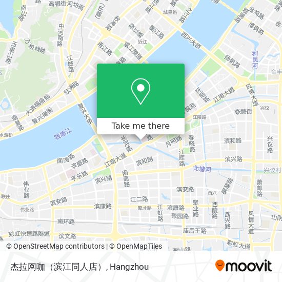 杰拉网咖（滨江同人店） map