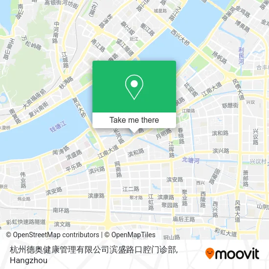 杭州德奥健康管理有限公司滨盛路口腔门诊部 map
