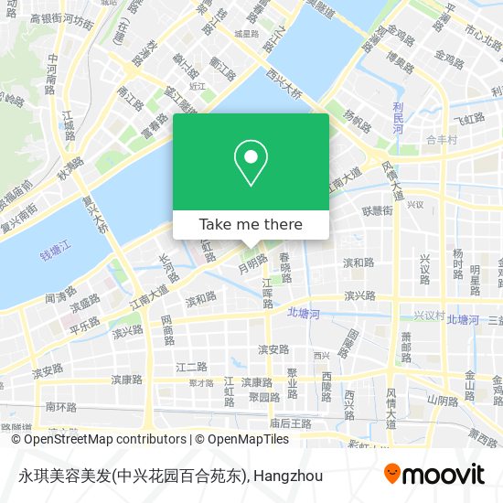 永琪美容美发(中兴花园百合苑东) map