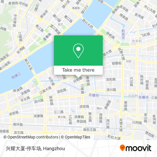 兴耀大厦-停车场 map
