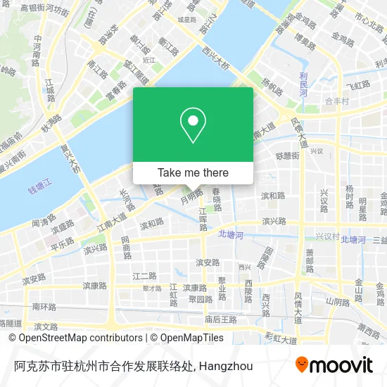 阿克苏市驻杭州市合作发展联络处 map