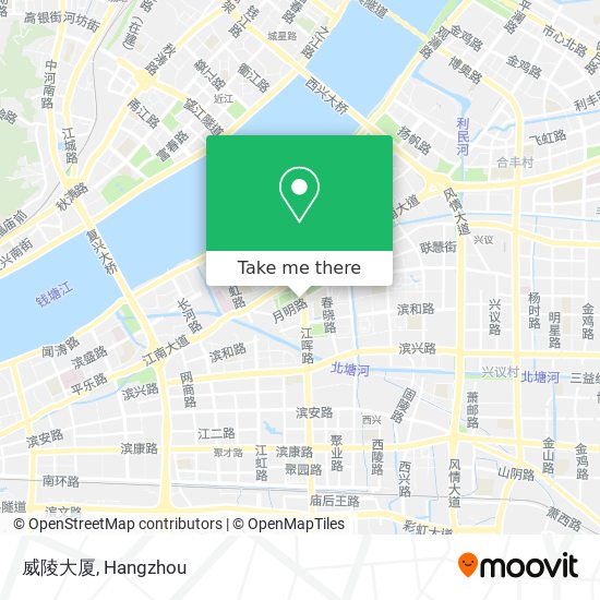 威陵大厦 map