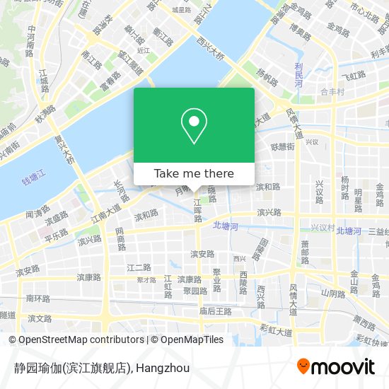 静园瑜伽(滨江旗舰店) map