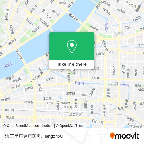 海王星辰健康药房 map
