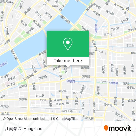 江南豪园 map
