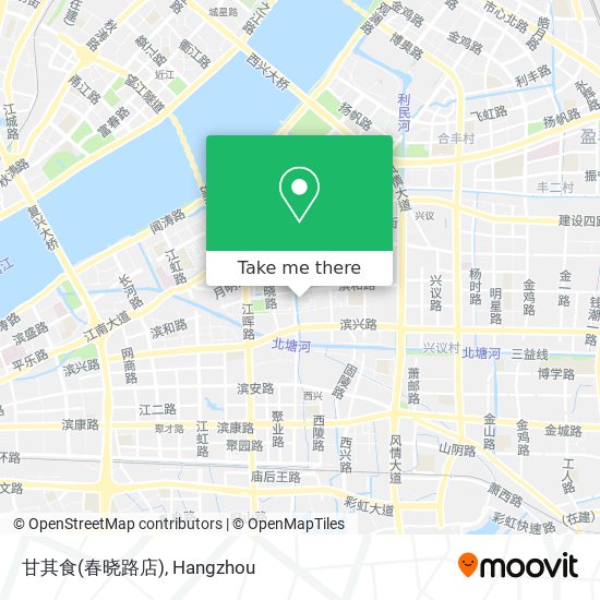 甘其食(春晓路店) map