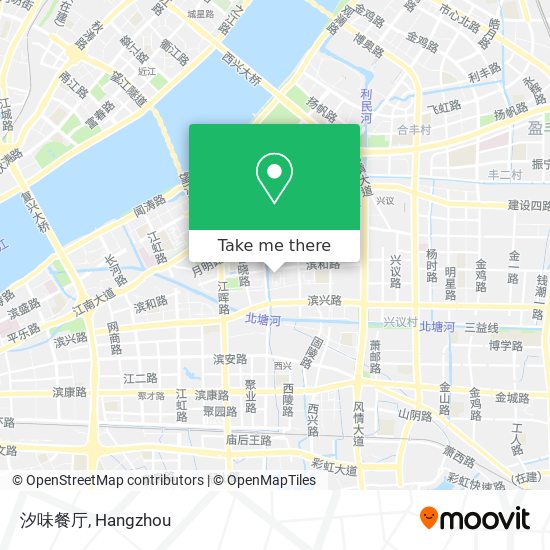 汐味餐厅 map