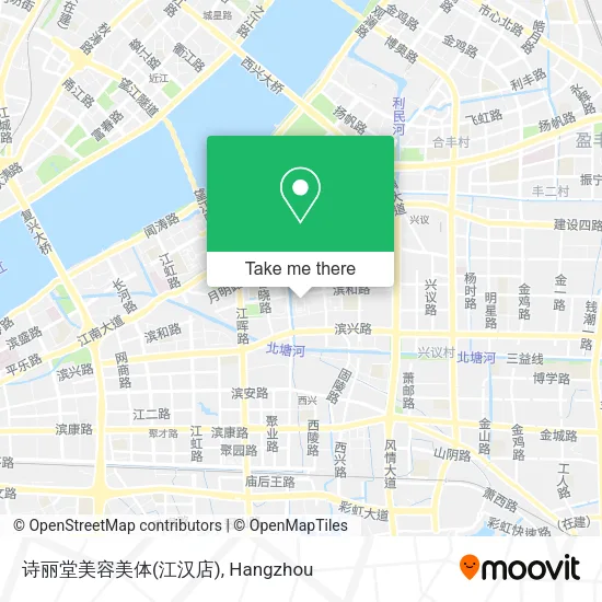 诗丽堂美容美体(江汉店) map