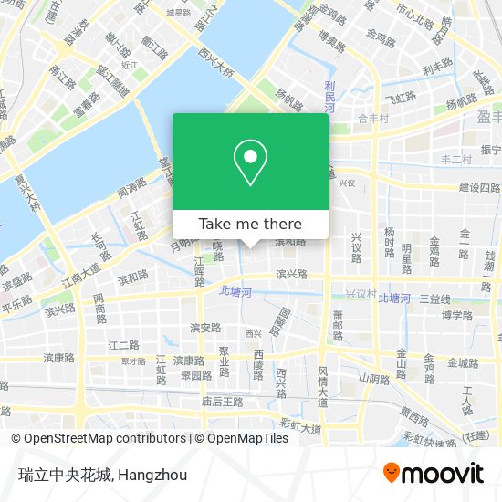 瑞立中央花城 map