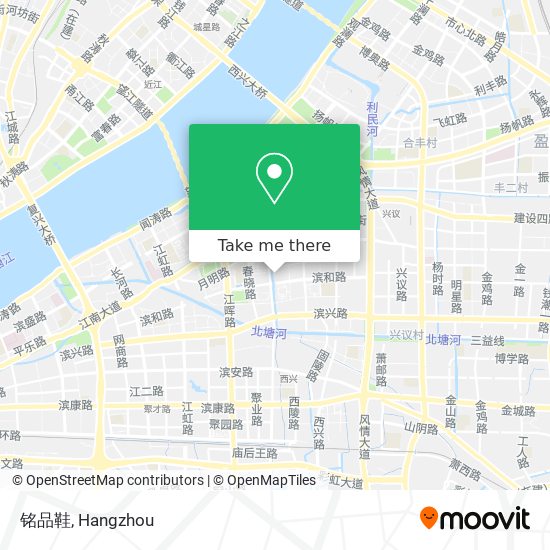 铭品鞋 map