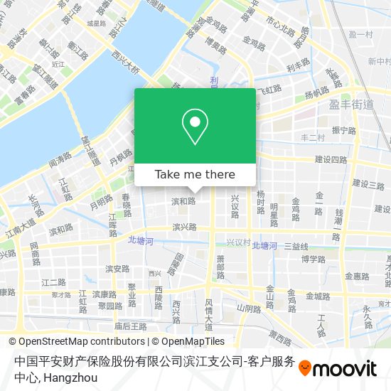 中国平安财产保险股份有限公司滨江支公司-客户服务中心 map