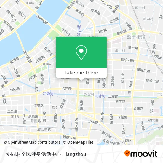 协同村全民健身活动中心 map