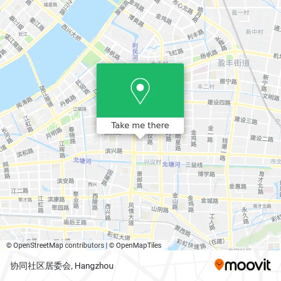 协同社区居委会 map